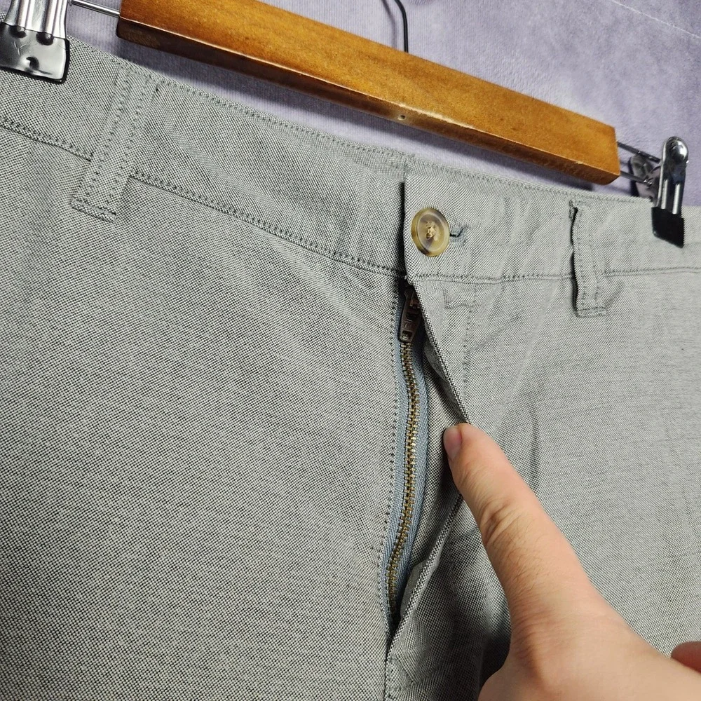 Bonobos Slim Gray Pants Mens Size‎ 33x30 Chinos Casual